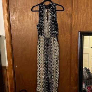 High neck jumpsuit - size medium
